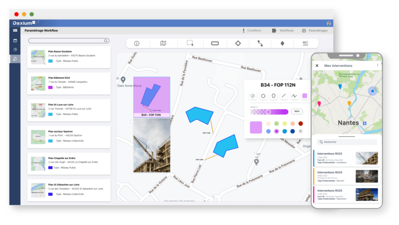 Localisez vos données sur des plans Localisez vos données sur des plans