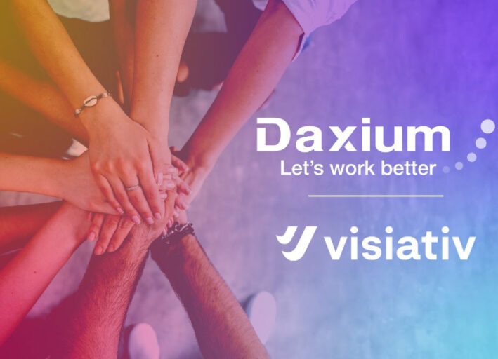Daxium joins the Visiativ dynamic. A group at the heart of companies’ digital transformation.