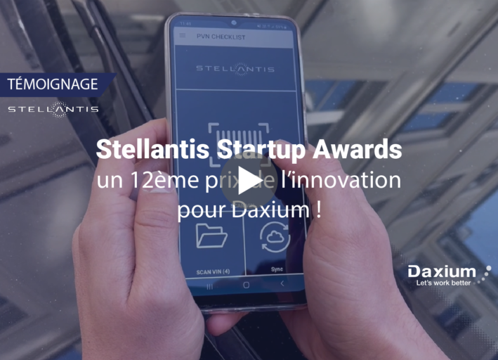 Stellantis Startup Awards : un 12ème prix de l’innovation pour Daxium !