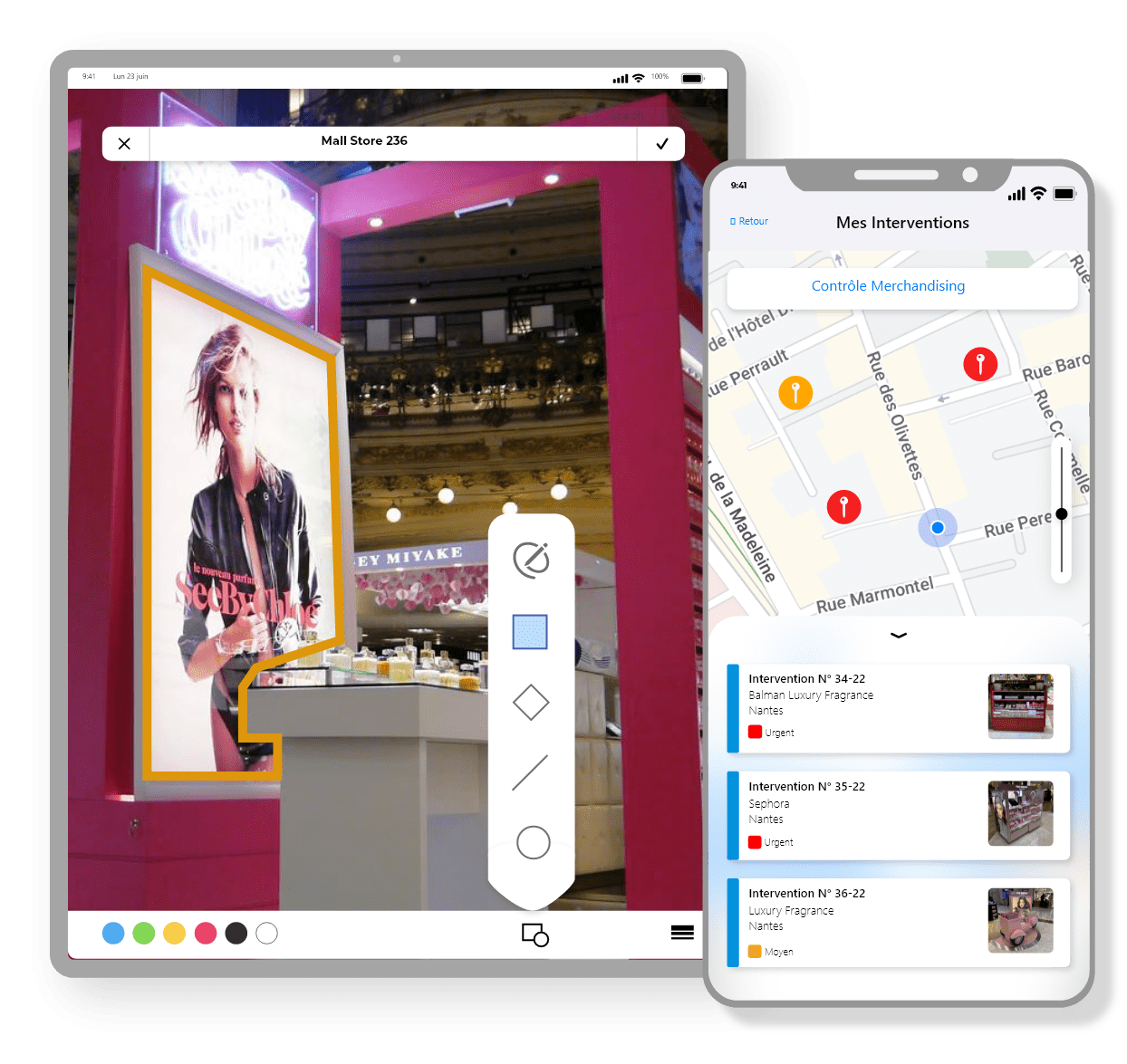 Digitalisez vos visites en points de vente Digitalisez vos visites en points de vente avec Daxium-Air