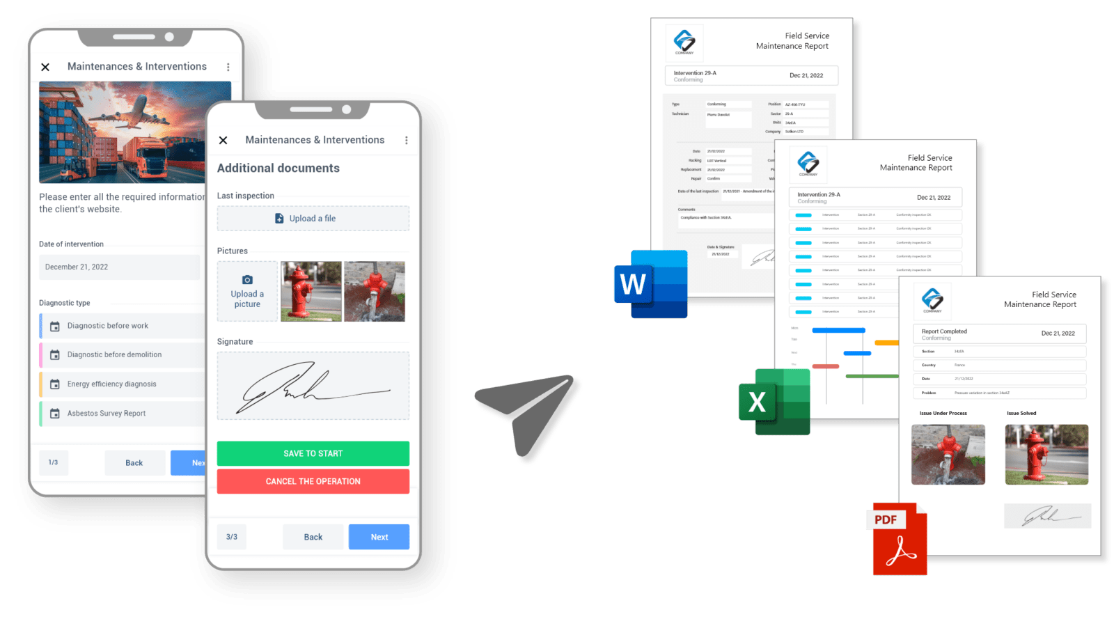 Automatic reports with Daxium-Air Automatic reports with Daxium-Air