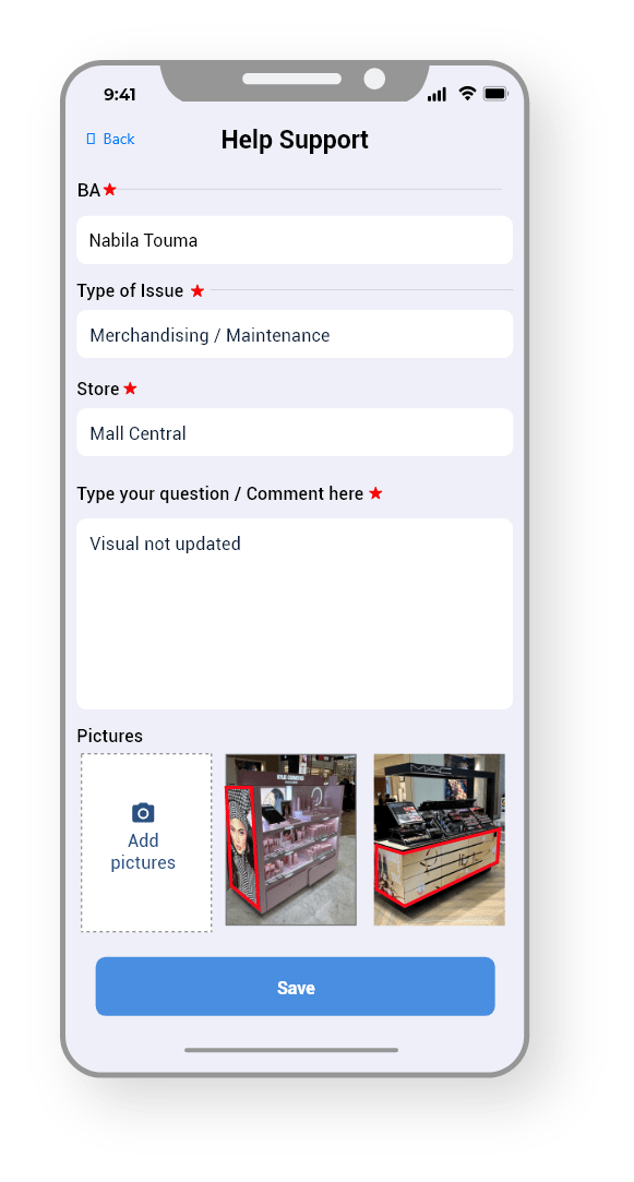 Digitalize your store maintenance management Digitalize your warehouse maintenance management with Daxium-Air