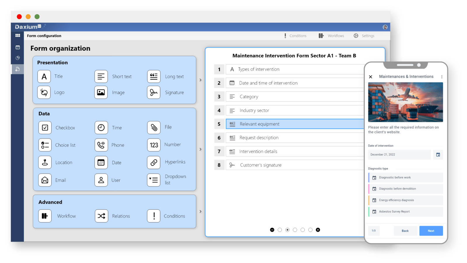 Tailor-made forms with Daxium-Air