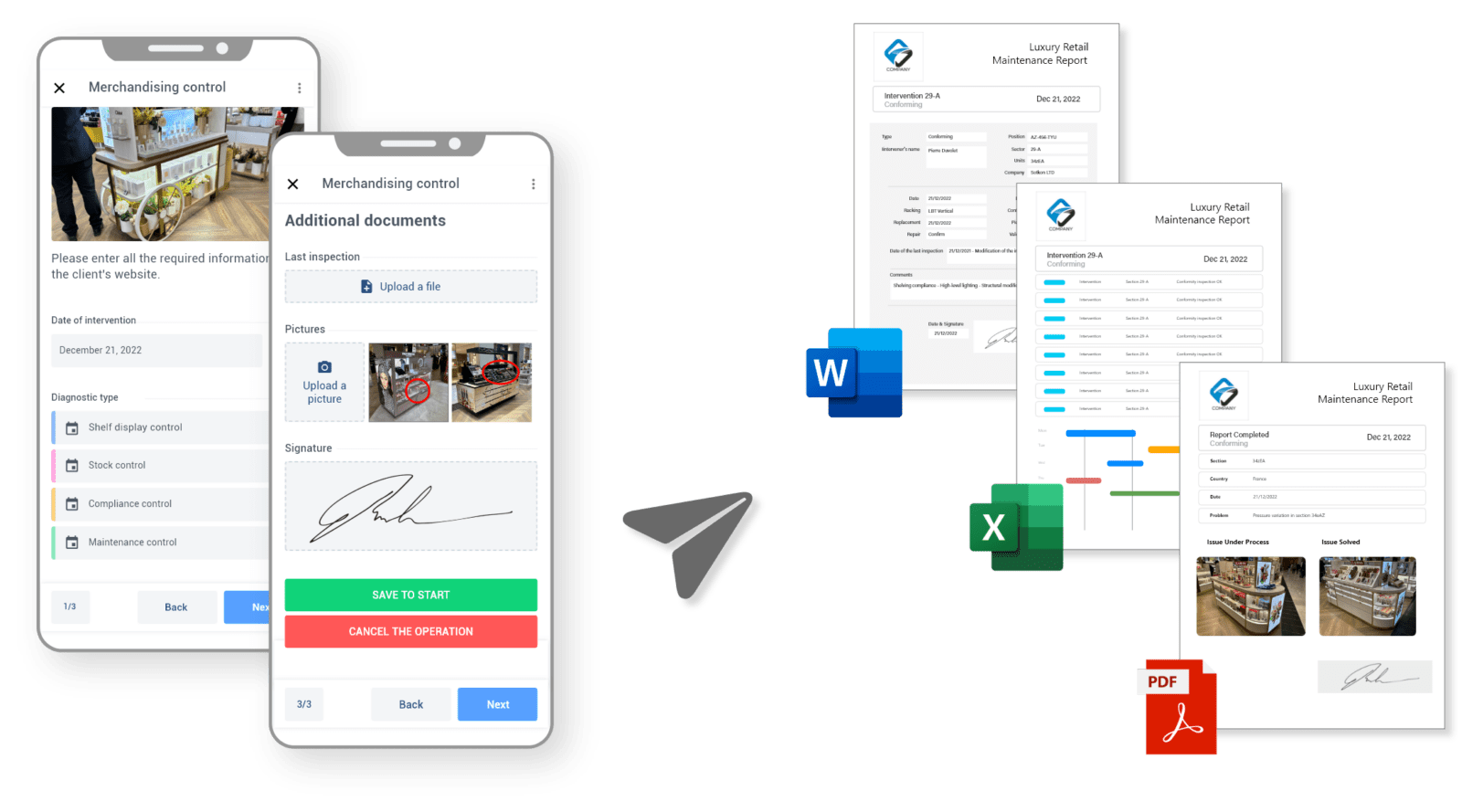 Automate your reports to your retail processes Automate your reports to your retail processes