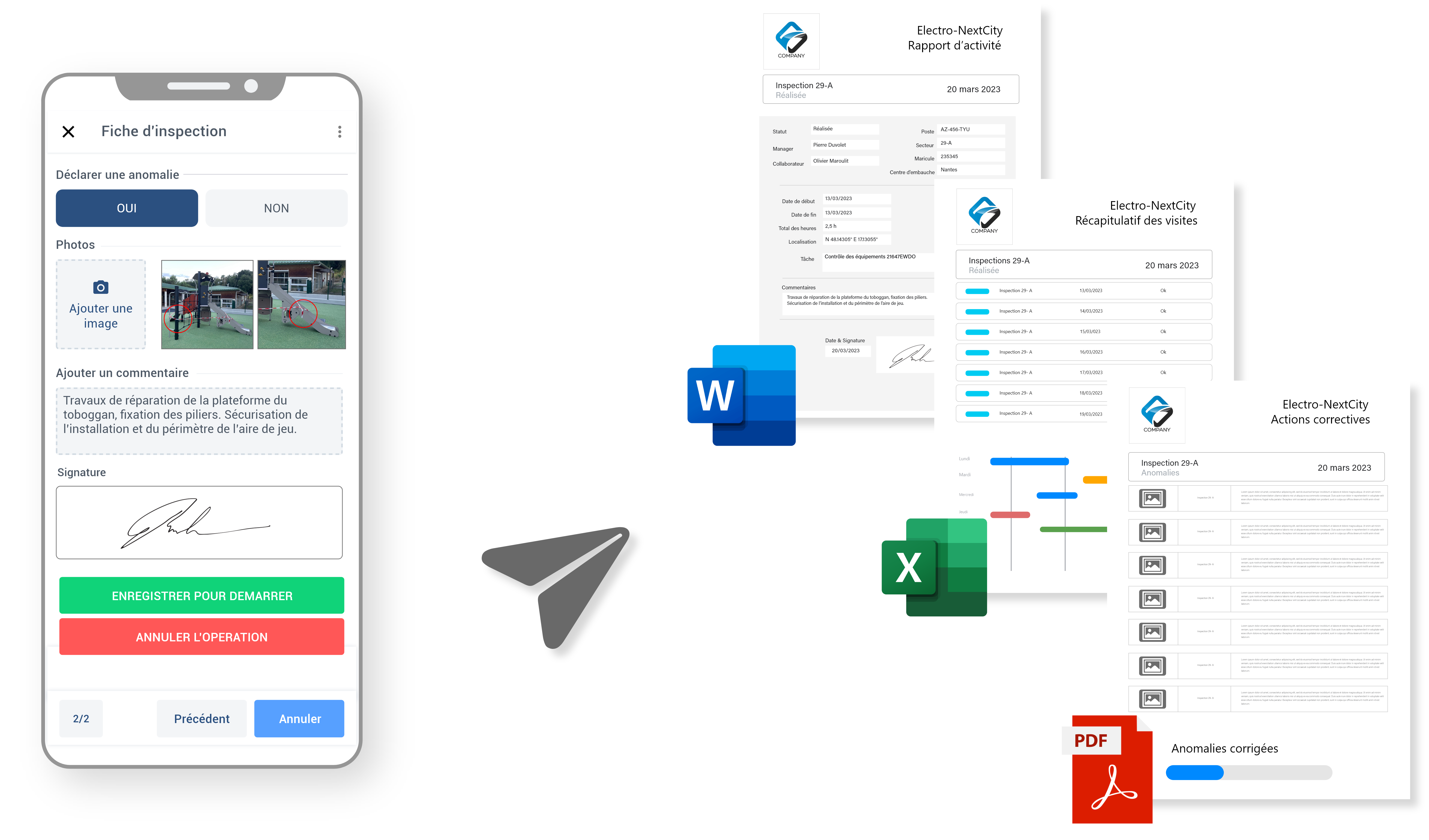 Automatisez vos rapports d'inspections d'infrastructures avec Daxium-Air