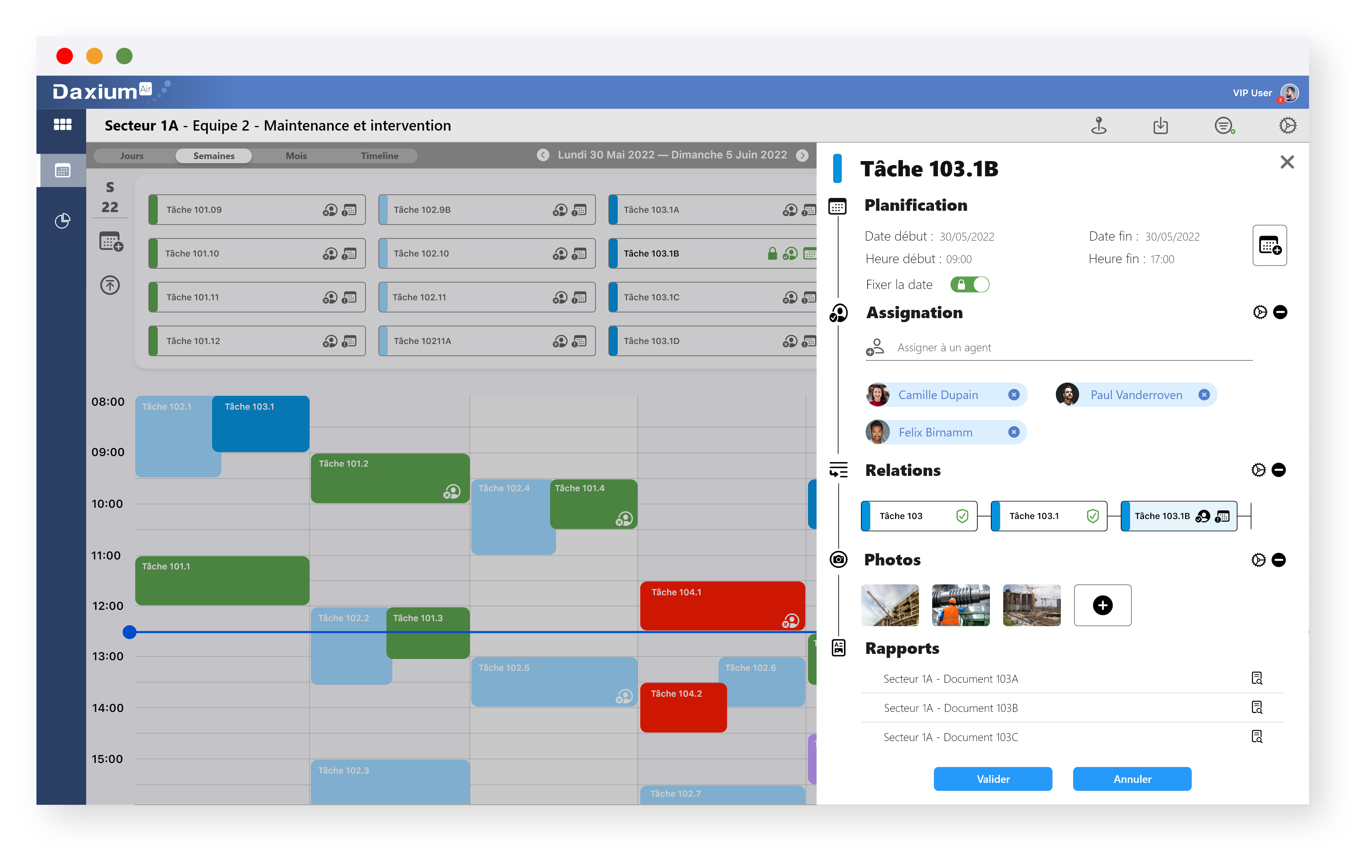 Planifiez la gestion de vos interventions