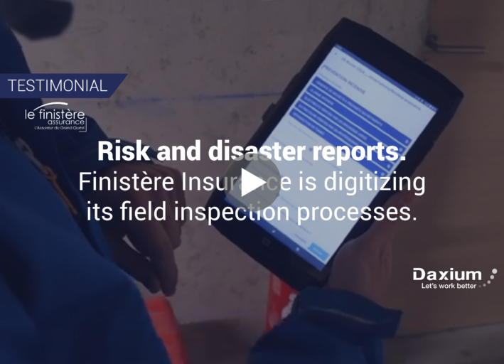 ¿Cómo utiliza Finistère Assurance Daxium-Air para digitalizar sus operaciones de inspecciones de campo?
