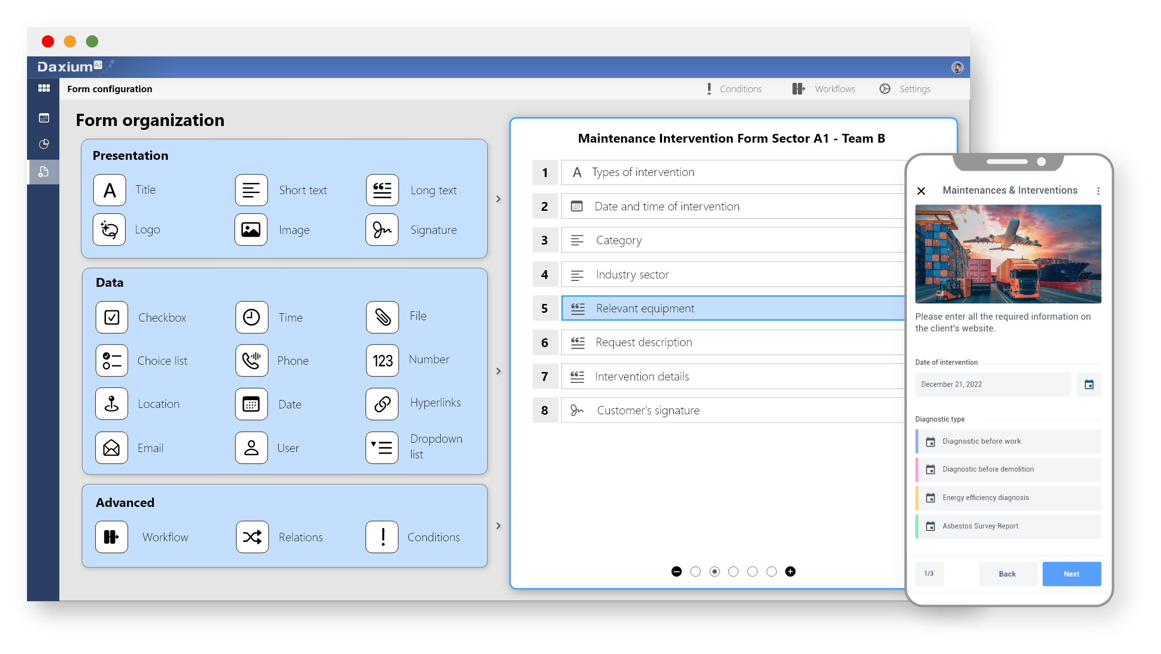 Tailor-made forms with Daxium-Air